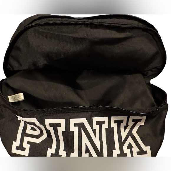 Black PINK Victorias Secret Convertible Backpack/Fanny pack - Picture 6 of 8